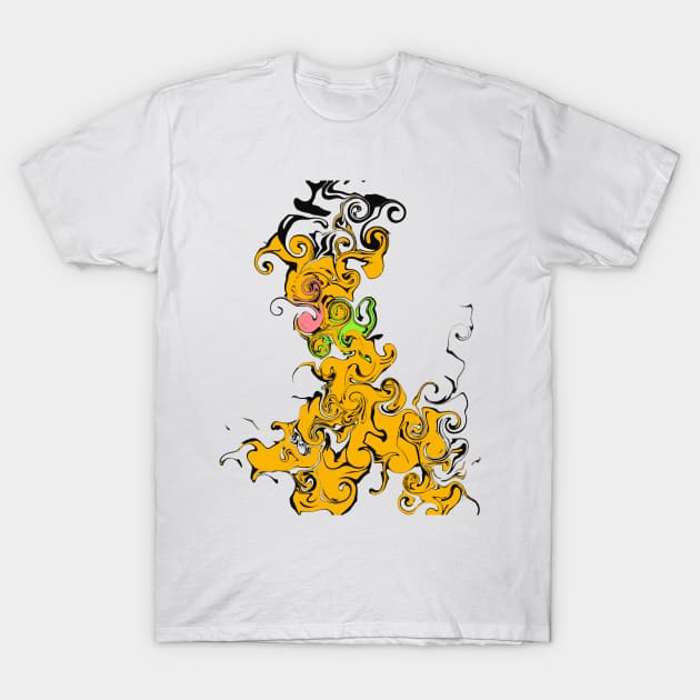 Tripping Pluto T-Shirt by fatpuppyprod